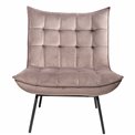 Armchair Oltina, taupe, 101x79.5x81cm,, seat hight 49cm