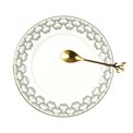 Dessert spoons set 4, gold color, 1.3x12.3x2.3cm