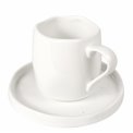 Coffee cup with saucer Rimini, 360ml 8x9.5cm, D15cm