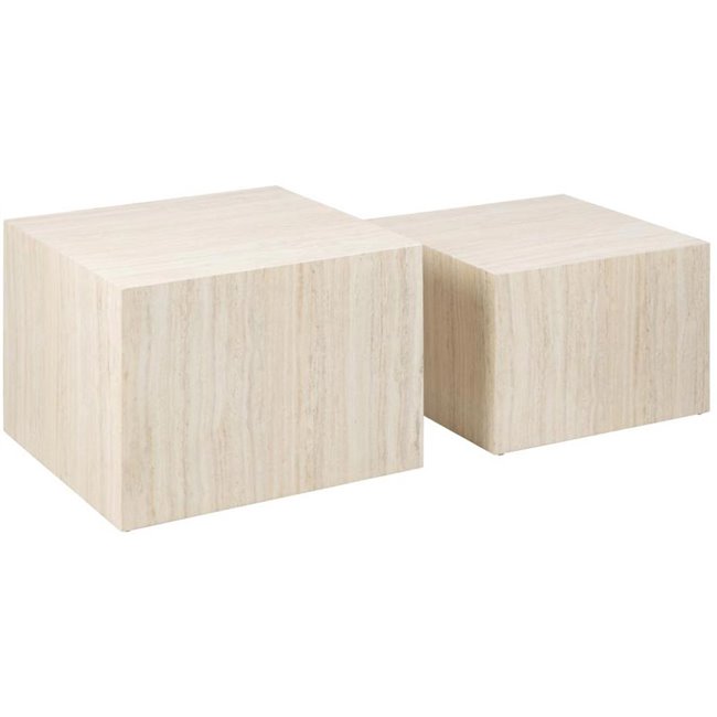 Coffee table set 2  Adice, 58x58x40/50x50x33cm