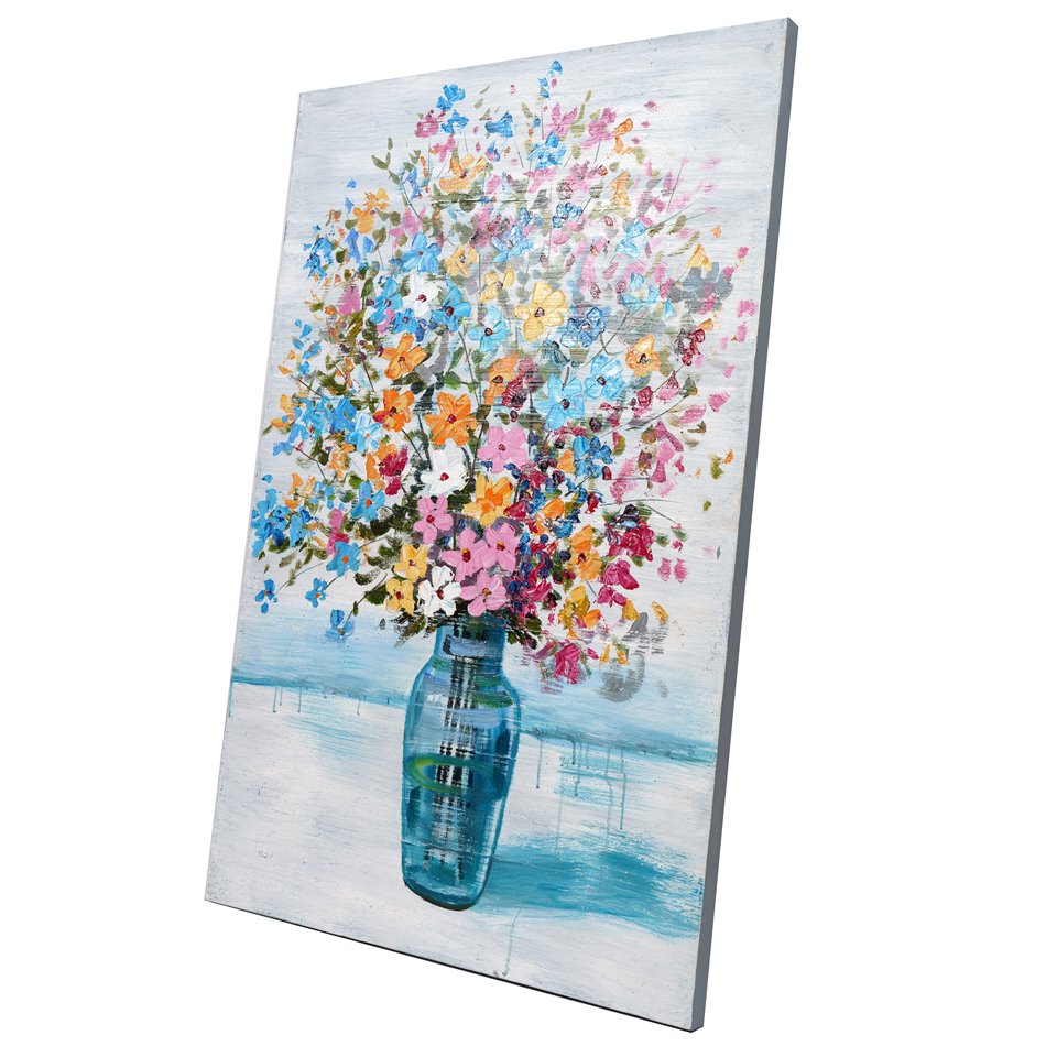 Canvas painting Colorful Bouquet, 120x80cm