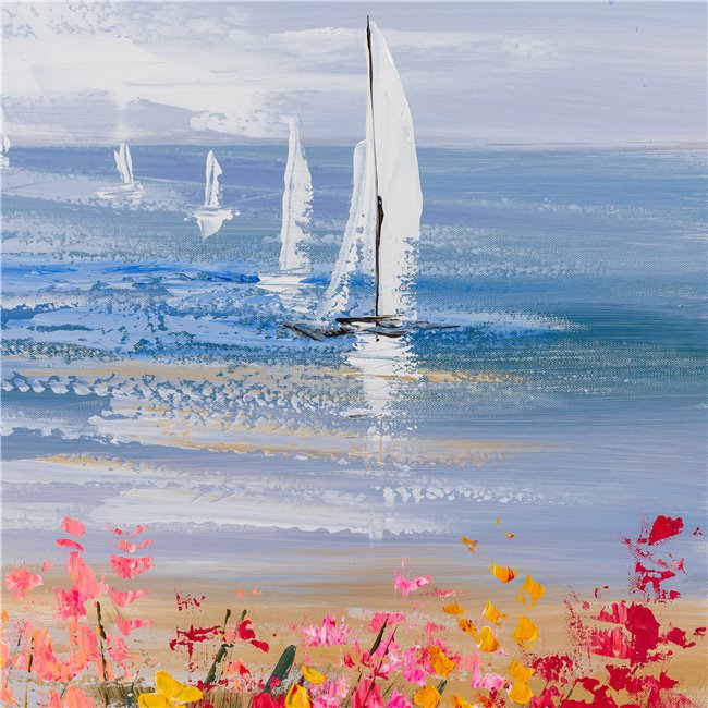 Canvas painting Beautiful Bay, 80x120cm