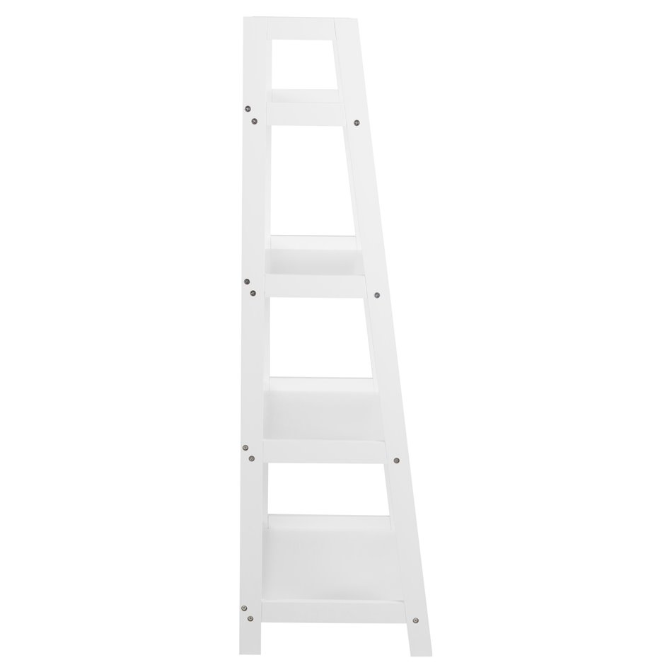 Bookcase Awally, white, 63x40x130cm