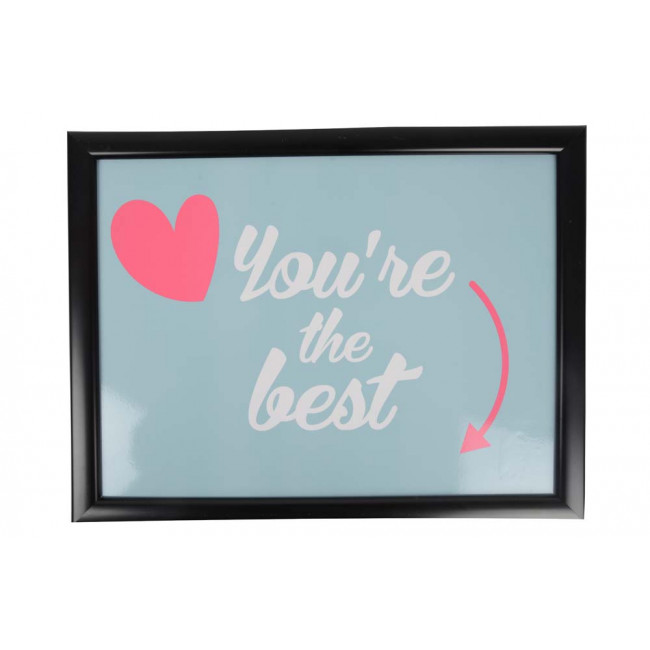 Поднос на подушке You're the best, 44x34см