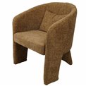 Armchair Jonita, brown color, H78x70x64cm, seat H38cm