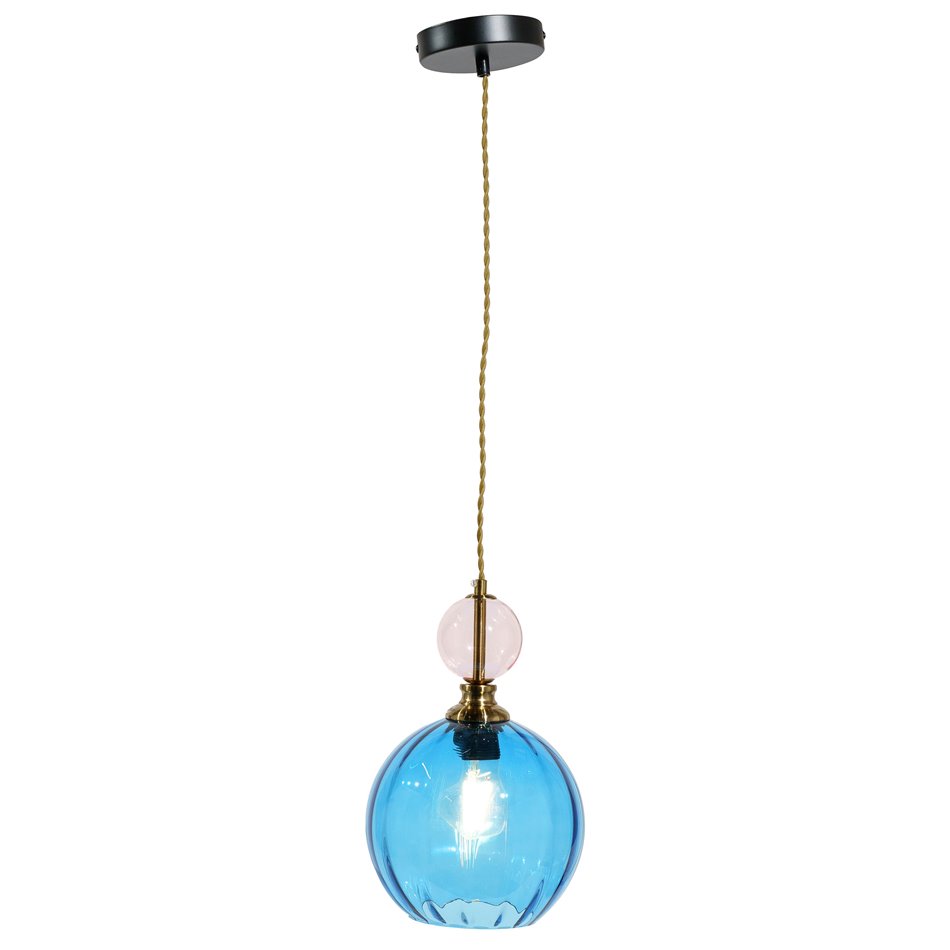 Pendant lamp Molton 1D, H35-135xD20cm, E27x1 40W(MAX)