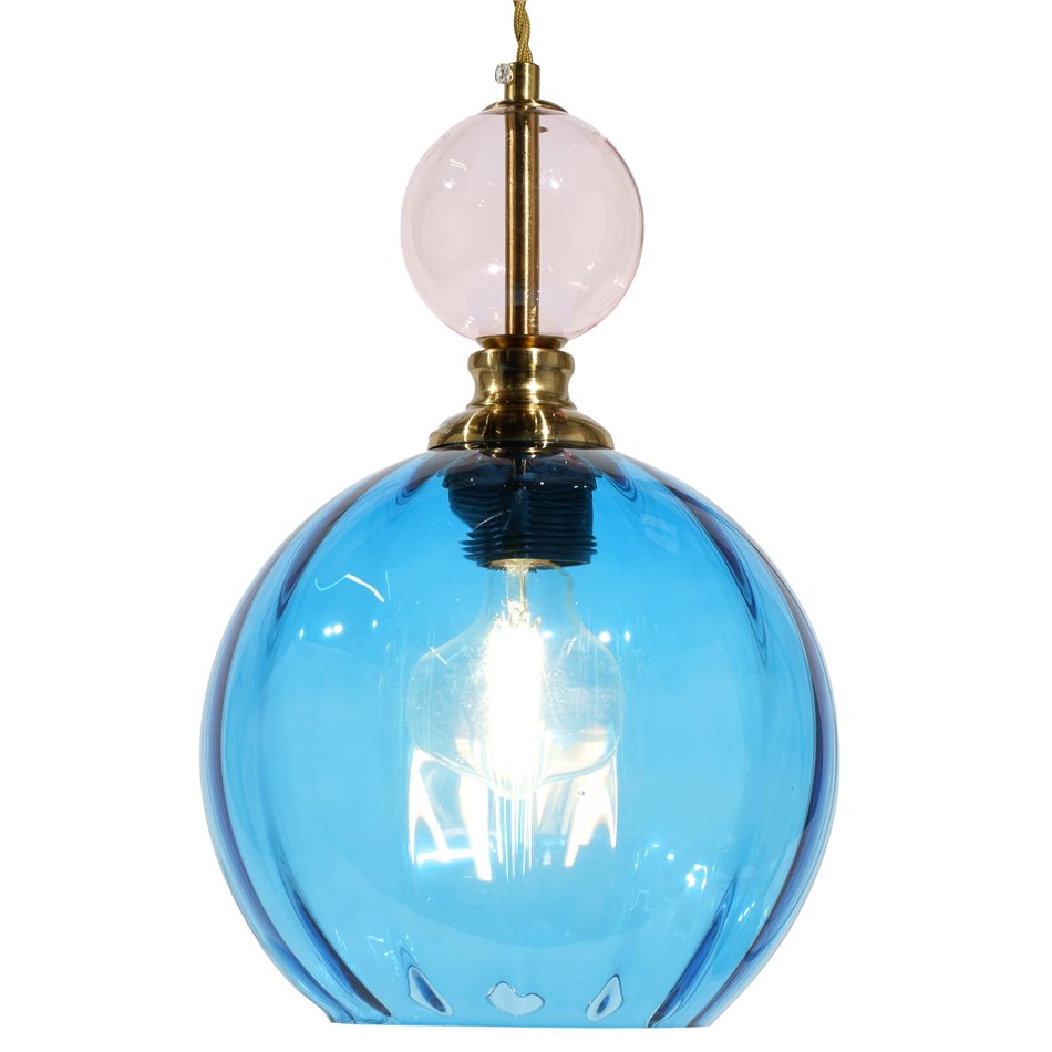 Pendant lamp Molton 1D, H35-135xD20cm, E27x1 40W(MAX)