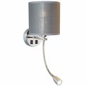 Настенный светильник Moledo, H40xD15x20cm, E14x1 40W(MAX) / LED 1W