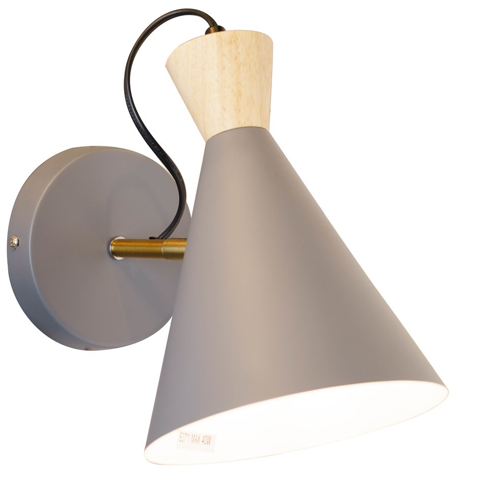 Wall  lamp Molinella 1, D16xH21cm, E27x1 40W(MAX)