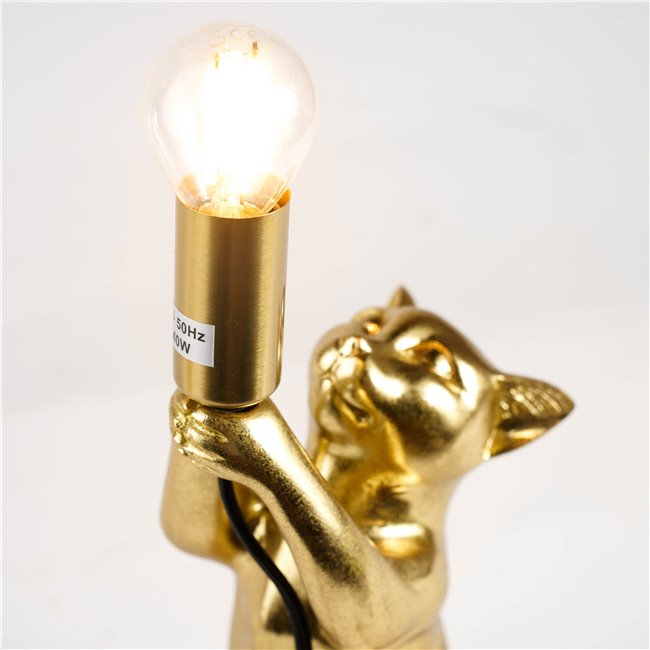 Table lamp Cat, H16.5x14x26cm