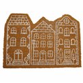 Door mat Houses, 50x70cm 