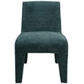 Accent chair Madrigal 64, blue color, H80x53x69cm, seat height 48cm