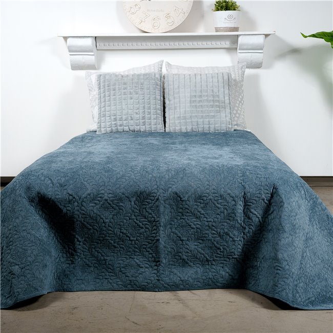 Bed cover Justin, velvet, 220x240cm