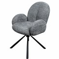 Dinning chair Lanciano, grey, 62x65x85cm