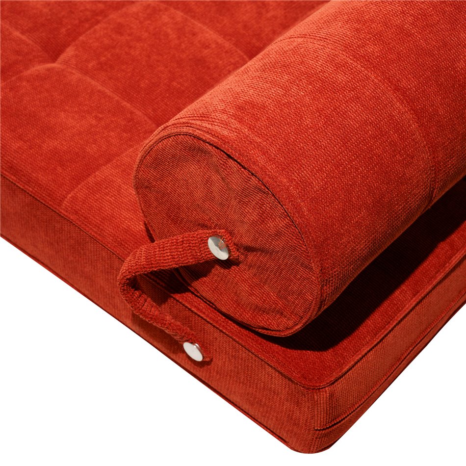 Sofa bed Valady, orange 55, 82x86x62cm