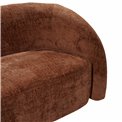 2 seater sofa Vally, caramel 500, 177x89x72cm