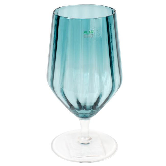 Wine glass Senise, blue, 500ml, H17cm D9cm