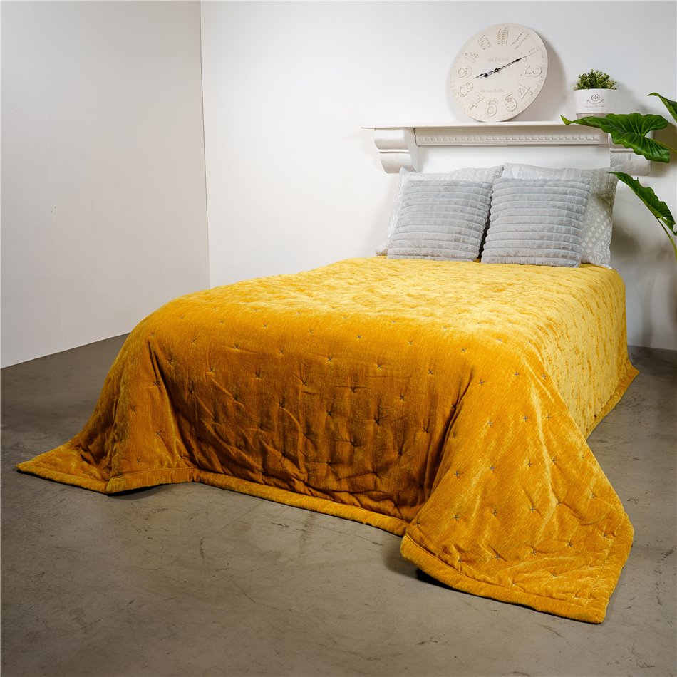 Bed cover Juva, samet, 160x220cm