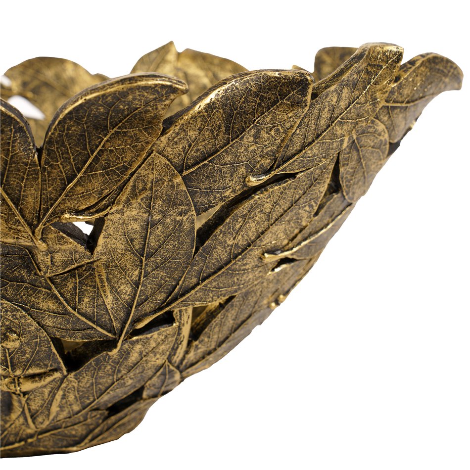 Dekoratiivne nõu Leaves, 18.4x41.8x24cm