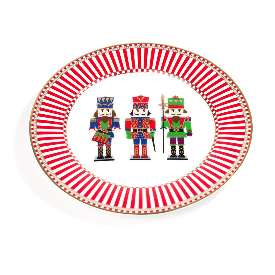 Porcelain plate Nutcracker, D19cm