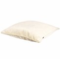 Decorative pillowcase Lotta, cream, with trim, 45x45cm