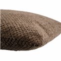 Decorative pillowcase Vivaldi, brown, 60x60cm