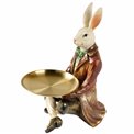 Decor Rabbit Plate, 28x18x36cm