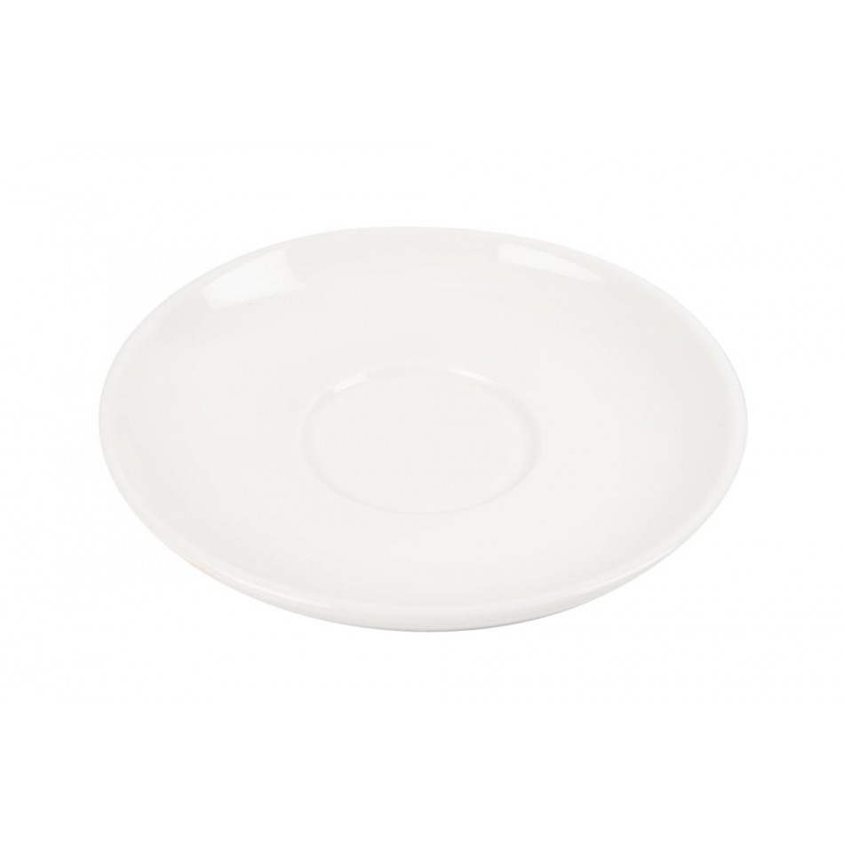 Saucer Celine, white, D-14cm