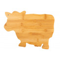 Bamboo cutting board Cow, 35x25x1cm