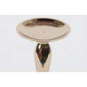 Candle holder Vellore, champagne/golden, h31cm, D11cm