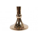 Candle holder Vellore, champagne/golden, h41cm, D11.5cm