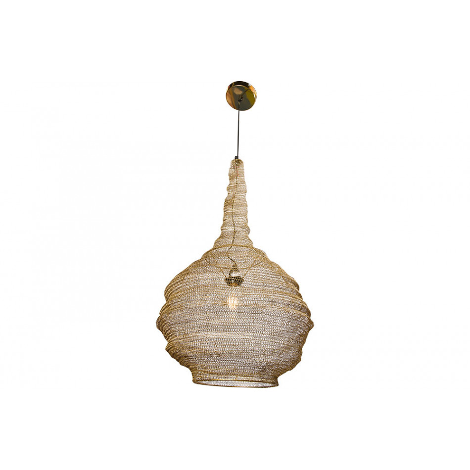 Ceiling lamp Linde, brass colour, E27 25W(max), D54x110cm