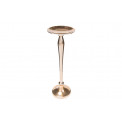 Candle holder, aluminium, champagne gold colour, 31x11x11cm