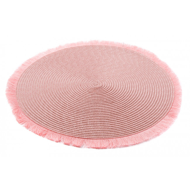 Placemat Andrida pink, D38cm