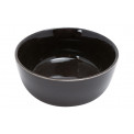 Bowl Terre, black colour, D15cm, H6.5cm