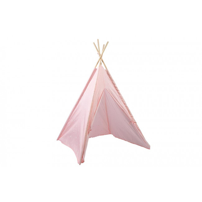 Kids tent Tipi, dark pink, H160cm