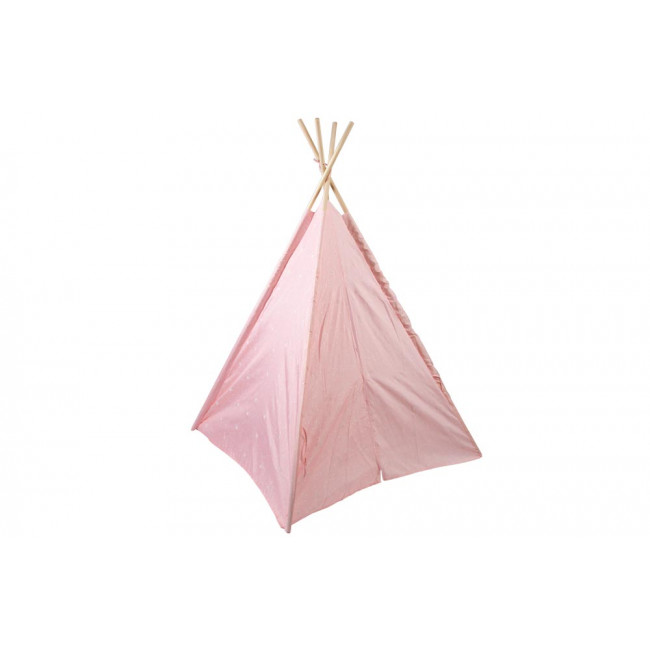 Kids tent Tipi, dark pink, H160cm