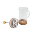 Coffee pot with bamboo lid, 600ml