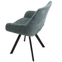 Chair Sandersdorf, grey, H85x61x58.8cm, seat.H48cm