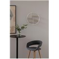 Dining chair Agrace, set of 2 pcs, dark grey, H88.5x55x46cm