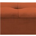 Bench Aglory, copper colour, 45x95x38cm