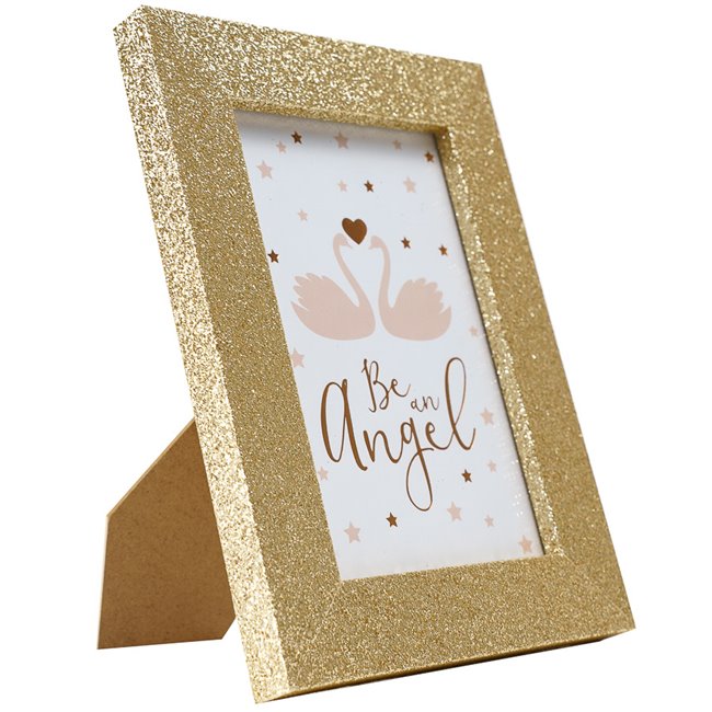 Photo frame Golden, 10x15cm