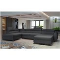 Corner sofa Elosette L, Inari 96, gray, H98x370x200