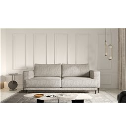 Sofa bed Edalia , Marte 130, gray, H90x260x95
