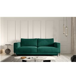 Sofa bed Edalia , Lukso 35, green, H90x260x95