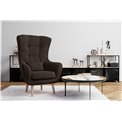 Armchair Elarti , Monolith 29, brown, H105x80x91