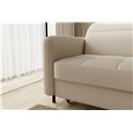 Corner sofa Elgomsi L, Manhattan 18, beige, H100x228x165