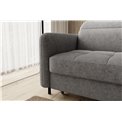 Corner sofa Elgomsi L, Raquel 04, grey, H100x228x165