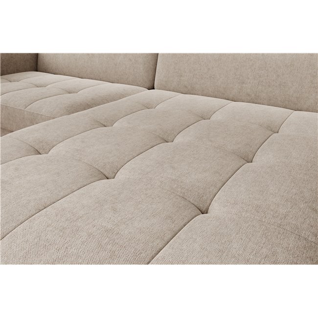 Corner sofa Elgomsi R, Raquel 18, beige, H100x228x165