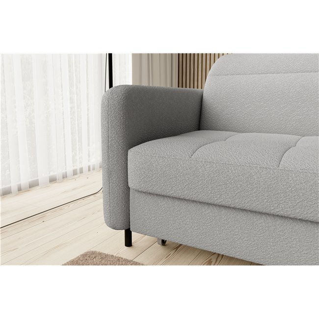 Corner sofa Elgomsi L, Royal 04, grey, H100x228x165